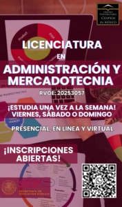 LICENCIATURA EN ADMINISTRACIÓN Y MERCADOTECNIA
